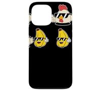 Cool Chicken Banana Cartoon Sunglasses Thumbs Up Humor Coque pour iPhone 13 Pro Max