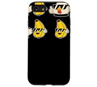 Cool Chicken Banana Cartoon Sunglasses Thumbs Up Humor Coque pour iPhone SE (2020) / 7/8