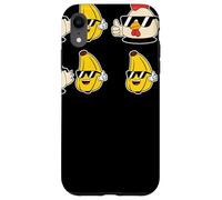 Cool Chicken Banana Cartoon Sunglasses Thumbs Up Humor Coque pour iPhone XR