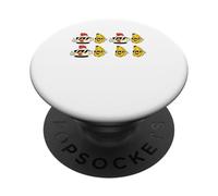 Cool Chicken Banana Cartoon Sunglasses Thumbs Up Humor PopSockets PopGrip Adhésif