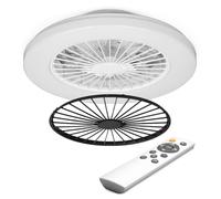 COOL CLIMA Ventilateur de plafond avec éclairage Led + télécommande
