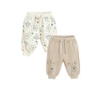 Cool Club Pantalon 'WINNIE THE POOH' beige clair / beige foncé / noir, Taille 92