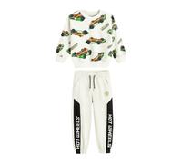 Cool Club Set 'HOT WHEELS' crème / jaune / vert / noir, Taille 128
