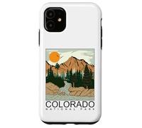 Cool Colorado The Rocky Mountains Illustration Graphic Coque pour iPhone 11