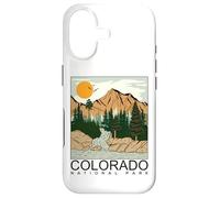 Cool Colorado The Rocky Mountains Illustration Graphic Coque pour iPhone 17