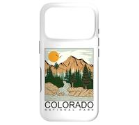 Cool Colorado The Rocky Mountains Illustration Graphic Coque pour iPhone 17 Pro