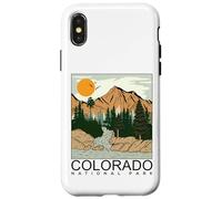 Cool Colorado The Rocky Mountains Illustration Graphic Coque pour iPhone X/XS