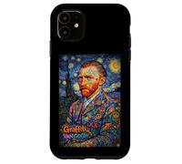 Cool Colorful Graffiti Van Gogh The Starry Night Street Art Coque pour iPhone 11