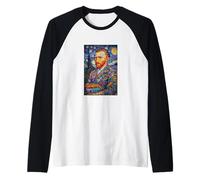 Cool Colorful Graffiti Van Gogh The Starry Night Street Art Manche Raglan
