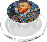 Cool Colorful Graffiti Van Gogh The Starry Night Street Art PopSockets PopGrip pour MagSafe