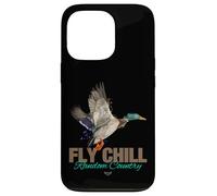 Cool Colorful Mallard Duck Fly Chill Random Country Graphic Coque pour iPhone 13 Pro