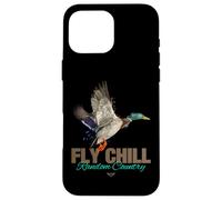 Cool Colorful Mallard Duck Fly Chill Random Country Graphic Coque pour iPhone 16 Pro Max