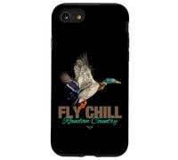 Cool Colorful Mallard Duck Fly Chill Random Country Graphic Coque pour iPhone SE (2020) / 7 / 8