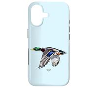 Cool Colorful Mallard Duck Illustration Graphic Designs Coque pour iPhone 17