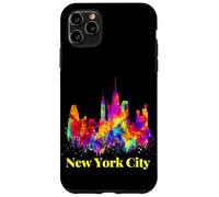 Cool Colorful New York City Skyline, New York City Splash Coque pour iPhone 11 Pro Max