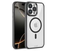 Cool Coque magnétique avec Bord Noir pour iPhone 16 Pro
