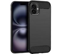 Cool Coque pour iPhone 16 Carbone Noir
