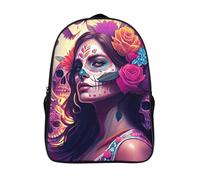 cool corolle imprimé 3d sac à dos 12 ans et plus élégant femelle décontracté sacs dos homme femme sac scolaire de voyage 2 compartiment-16,pour les voyages les affaires