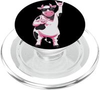 Cool Cow Bandana Double Rock Signs Punk Mascotte Graphique avec PopSockets PopGrip pour MagSafe