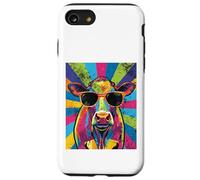 Cool Cow Pop Art for Men Women Dairy Farmer Farming Moo Cows Coque pour iPhone SE (2020) / 7/8