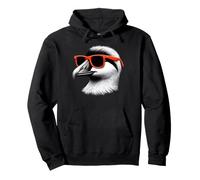 Cool Crane Bird Wearing Sunglasses Graphic Art Sweat à Capuche