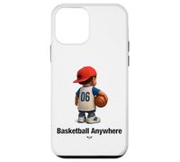 Cool Cute Basketball Anywhere with a Basketball kid Player Coque pour iPhone 12 mini