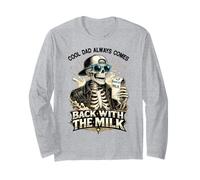 Cool Dad revient Toujours avec Milk Skeleton Manche Longue