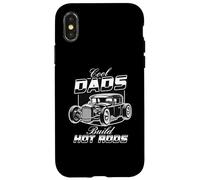 Cool Dads Build Hot Rods Voiture Rétro Vintage Race Hotrod Drag Coque pour iPhone X/XS