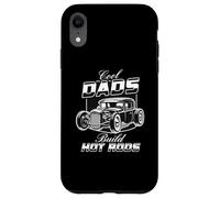 Cool Dads Build Hot Rods Voiture Rétro Vintage Race Hotrod Drag Coque pour iPhone XR