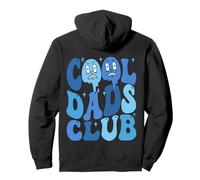 Cool Dads Club Groovy Logo Birthday Fathers Day Dad Daddy Sweat à Capuche