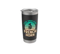 Cool Dads jouent au cor français papa cor français Gobelet isotherme en acier inoxydable double paroi