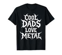 Cool Dads Love Metal Rock Music Dad Retro Punk T-Shirt