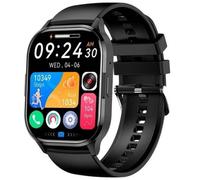 Cool Delta Reloj Smartwatch (AMOLED Llamadas Salud Deporte) Silicona Negro