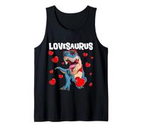 Cool Dinosaur Lovesaurus Holding Heart T-Rex Dino Débardeur