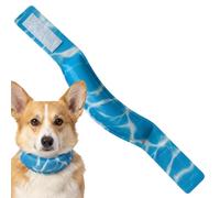 Cool Dog Collars - Heat Relief Puppy Neck Wrap, Breathable Adjustable Dog Neck Cooling Collar for Summer, Outdoor, Beach, Exercise Walking, Pet Cooling Accessory Use, 23.62x2.76x1.18inch