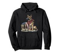Cool Dog with America Vêtements pour Homme et Femme Sweat à Capuche
