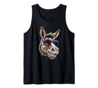 Cool Donkey pour homme et femme Zoo Mule Cheval Ferme Amoureux des animaux Débardeur
