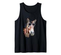 Cool Donkey pour homme et femme Zoo Mule Cheval Ferme Amoureux des animaux Débardeur