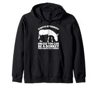 Cool Donkey pour homme et femme Zoo Mule Cheval Ferme Amoureux des animaux Sweat à Capuche