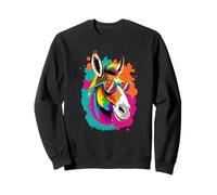Cool Donkey pour homme et femme Zoo Mule Cheval Ferme Amoureux des animaux Sweatshirt
