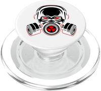 Cool Doomsday Masque à gaz PopSockets PopGrip pour MagSafe