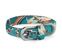 Cool Drums Ensemble collier réglable doux et confortable pour chiot avec boucle en métal pour animal domestique de petite et moyenne taille