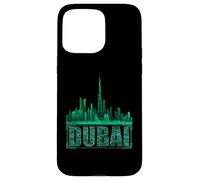 Cool Dubai Night Skyline Futuriste City Lights Voyage Lover Coque pour iPhone 15 Pro Max