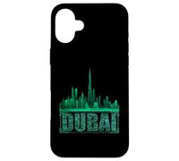 Cool Dubai Night Skyline Futuriste City Lights Voyage Lover Coque pour iPhone 16 Plus