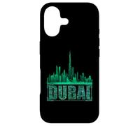 Cool Dubai Night Skyline Futuriste City Lights Voyage Lover Coque pour iPhone 17