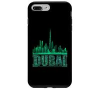 Cool Dubai Night Skyline Futuriste City Lights Voyage Lover Coque pour iPhone 7 Plus/8 Plus