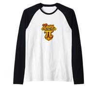 Cool Easy As Pi Retro Math Manche Raglan