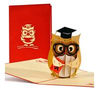 COOL et Unique 3d Pop Up Carte de félicitations sur les Passes le Exams I Bachelor du Maître ou de degré I Doctorat I carte d'anniversaire humoristique pour Nerd, Hipster I Voucher I C16…