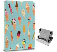 Cool Étui Ebook Tablette Universelle 9,7-11 Pouces Dessins glacés (carré)