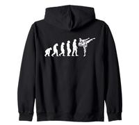Cool Evolution Taekwondo Karaté Aikido Ju Jutsu Judo Kung Fu Sweat à Capuche